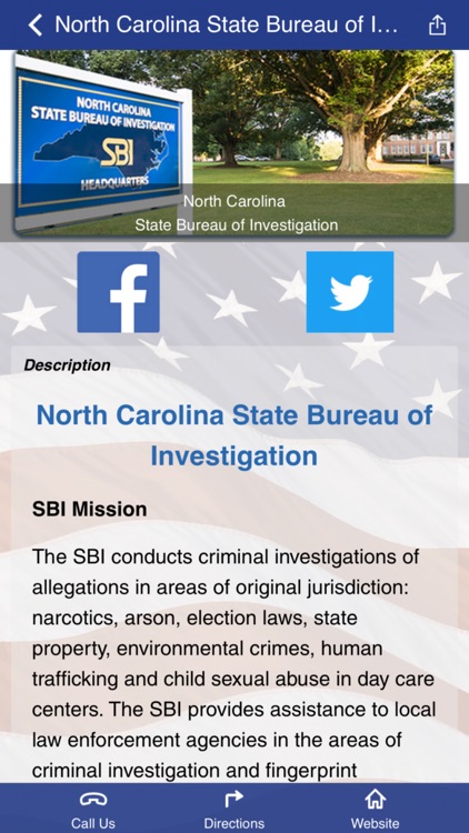 North Carolina SBI