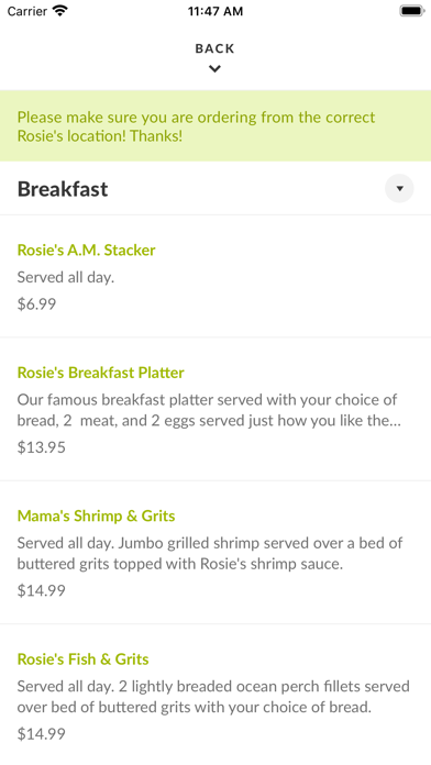 How to cancel & delete Rosie's Coffee Cafe from iphone & ipad 3