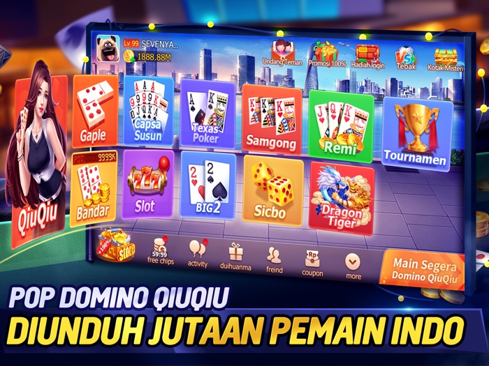 POP Domino QiuQiu 2020 Gaple