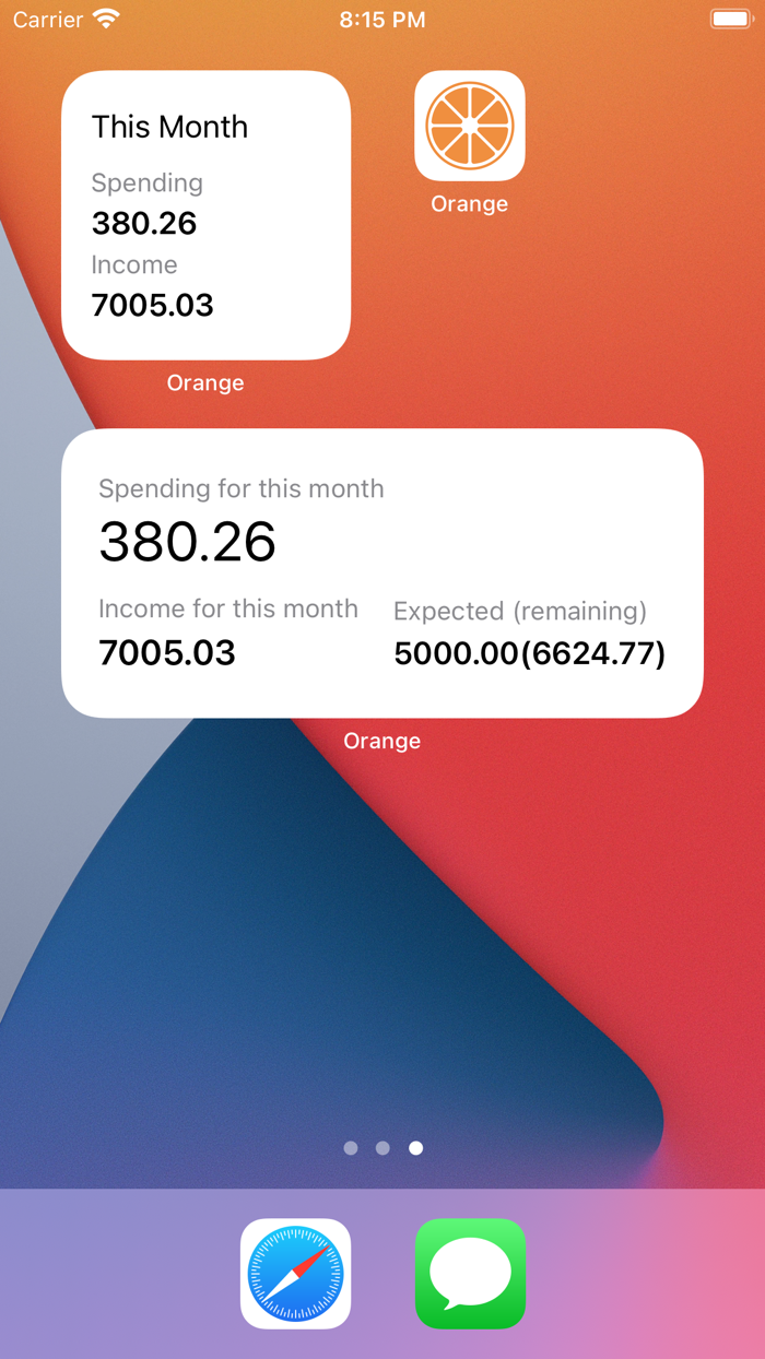 Orange - Your Bookkeeping App