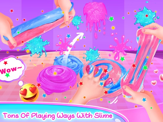 Girls Makeup Salon & Slime Fun screenshot 4