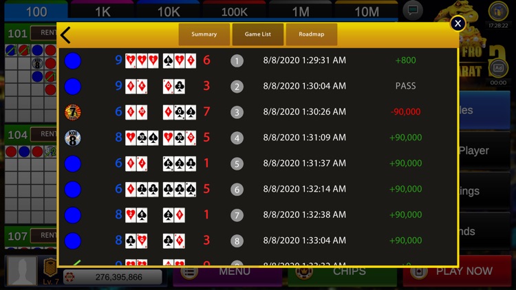 Golden Frog Casino - Baccarat screenshot-5