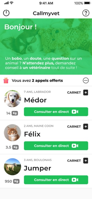 Callmyvet, vétérinaires 24h/24(圖2)-速報App