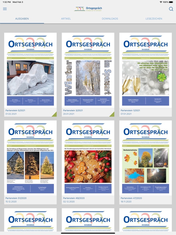 Ortsgespräch - VG Partenstein