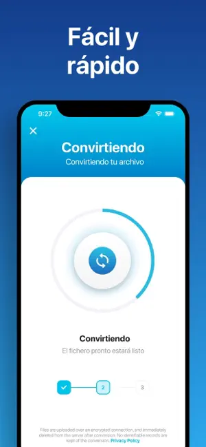 Captura 2 Conversor de Documentos iphone