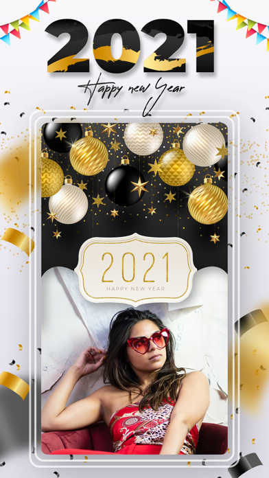 How to cancel & delete Happy New Year - Photo Editor from iphone & ipad 1