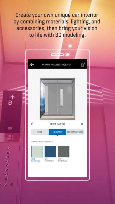 KONE Car Designer App screenshot 4