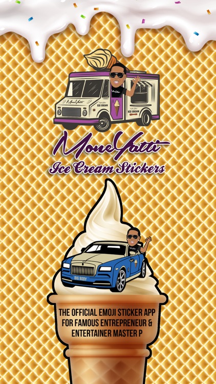 Moneyatti Ice Cream Stickers