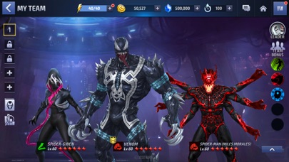 Screenshot from MARVEL Future Fight