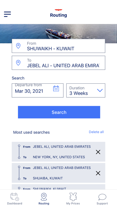 How to cancel & delete APL Shipping from iphone & ipad 3