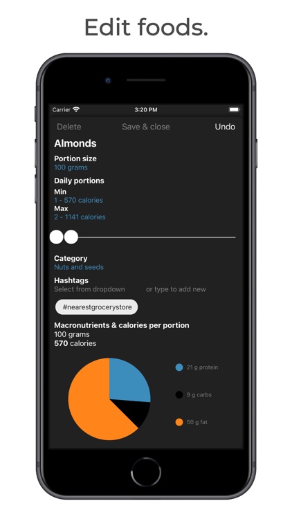 Macrofitter: Diet Planner screenshot-3