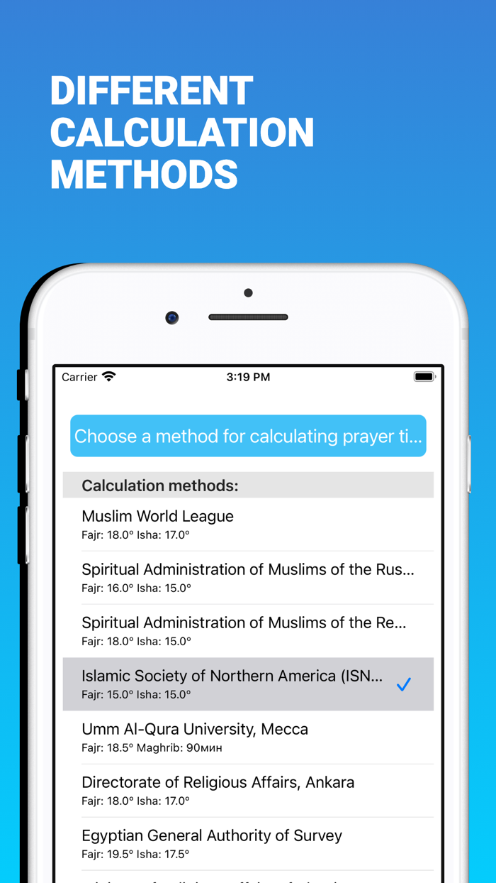 Prayer Times and Qibla compass