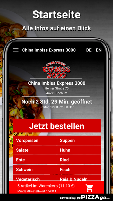 China Express 3000 Bochum screenshot 2