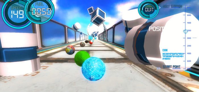 Marble Ball Racing