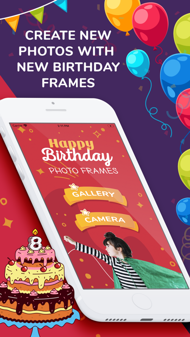 How to cancel & delete Happy Birthday Photo Frames Maker from iphone & ipad 2