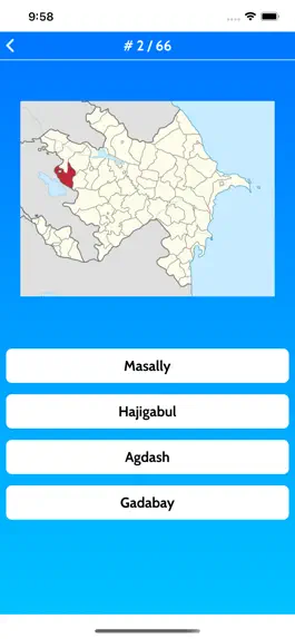 Game screenshot Azerbaijan Map Game apk