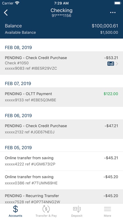 Home Bank Mobile screenshot-3
