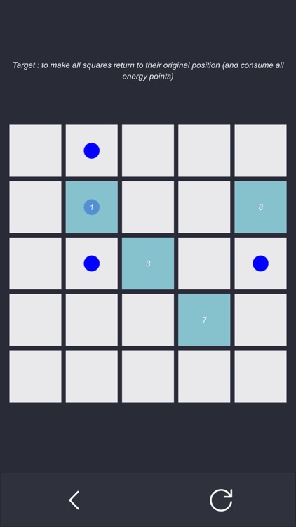 Move the block: minimal puzzle