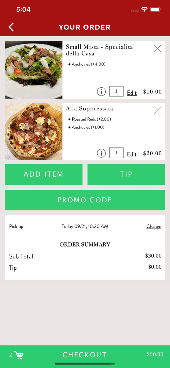 Touch of Italy DE  MD