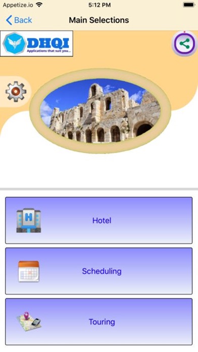 DHQI Athens Guide screenshot 2