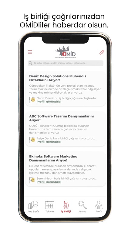 OMİD ODTÜ Mezunu İş İnsanları screenshot-3