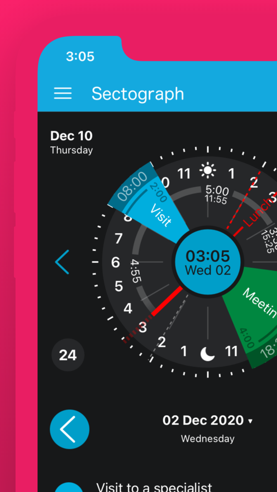sectograph smartwatch