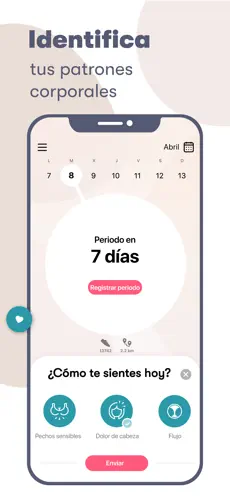 Screenshot 5 Mi Calendario Menstrual. Flo iphone