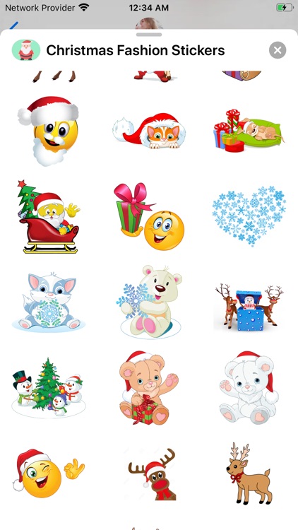 Christmas Fashion Stickers screenshot-3