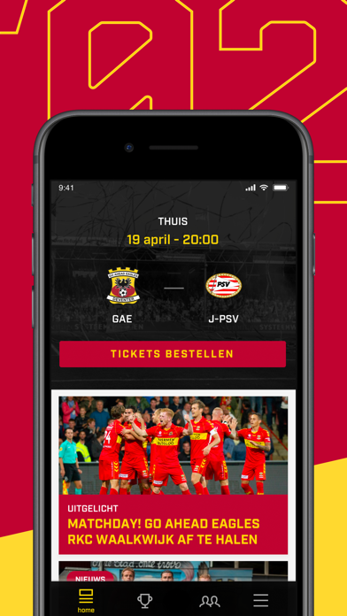 How to cancel & delete Go Ahead Eagles from iphone & ipad 1