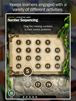 Game screenshot TouchMath Jungle Addition 1 apk