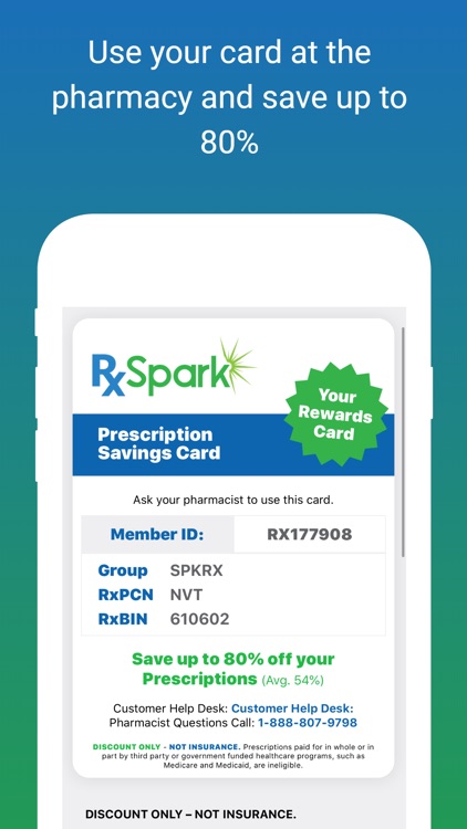 RxSpark- Save on Prescriptions screenshot-3