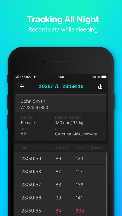 View Tracker SpO2 & Pulse rate screenshot 2