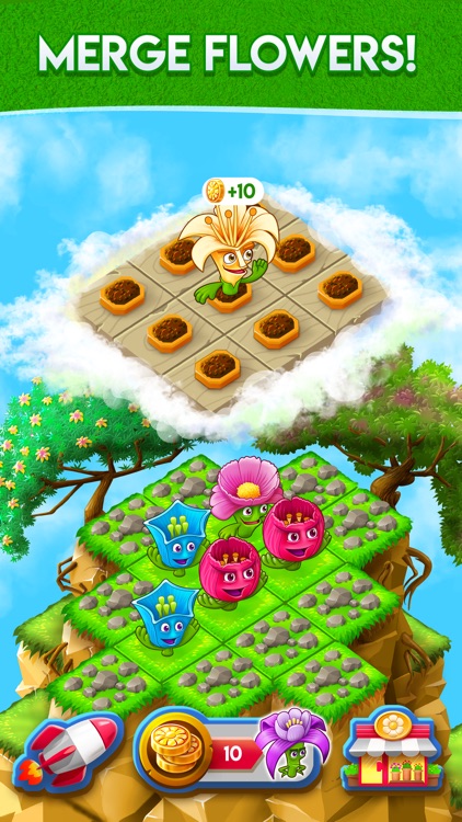Blooming Flowers: Merge Game