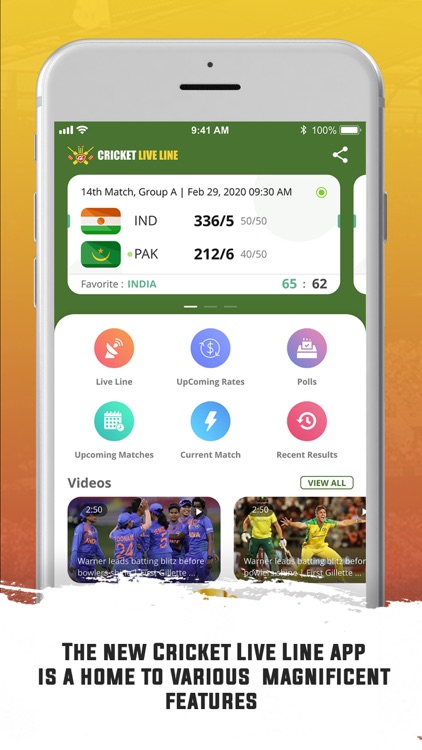 Cricket Live Line