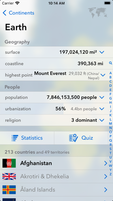 How to cancel & delete Geography of the World from iphone & ipad 1