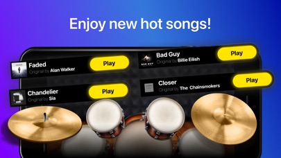 Drums - real drum set games Screenshot 1