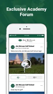 jim mclean golf school iphone screenshot 1