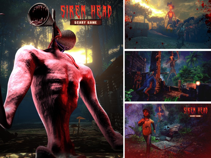 Horror Siren Head SCP Monster