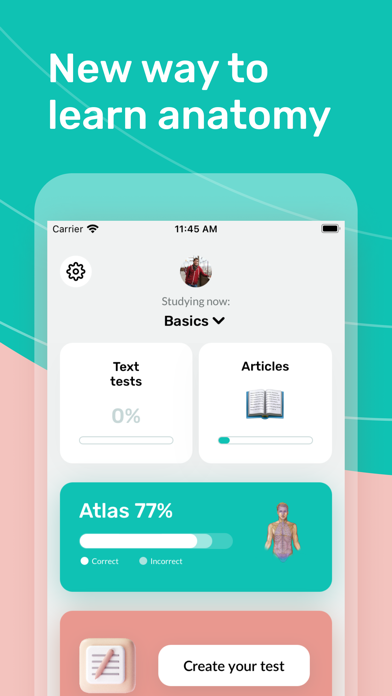 How to cancel & delete Easy Anatomy - Atlas & Quizzes from iphone & ipad 1