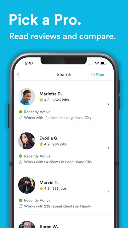 Handy.com screenshot-3