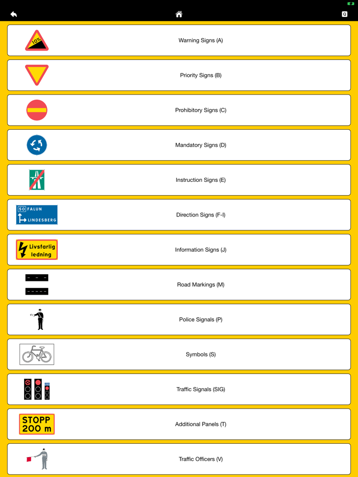 Swedish Traffic Signs-Premium