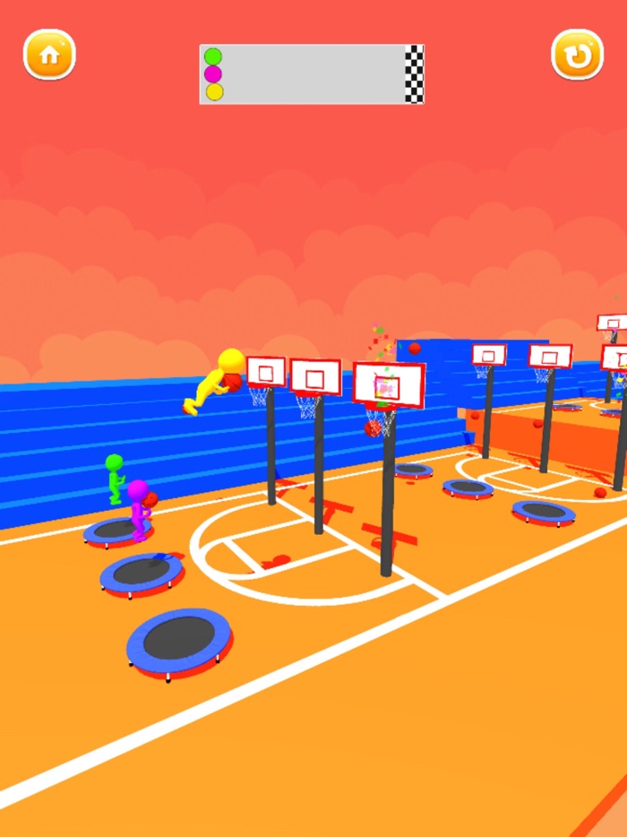 basketball Jump 3D - Dunk Flip