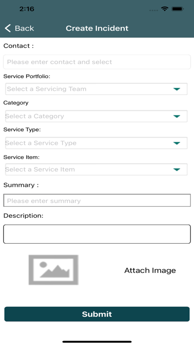 SANBS Service Management screenshot 2