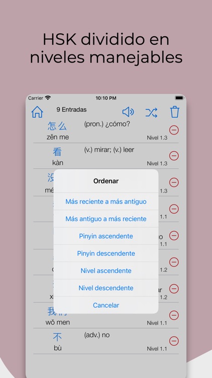 Aprender Chino: Palabras screenshot-5