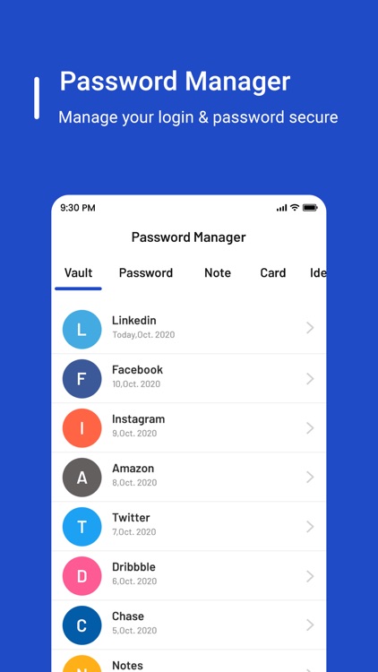 Password Note Manager