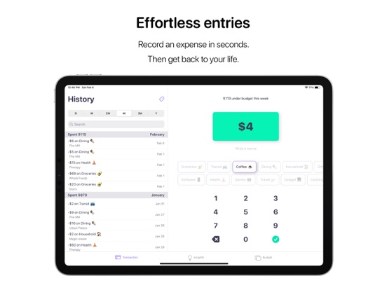 Nudget: Spending Tracker Nudget: Spending Tracker