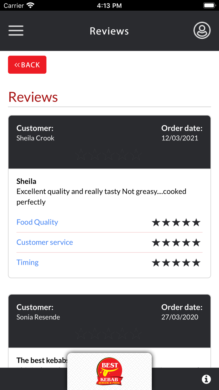 BEST KEBAB  PIZZA TIVERTON