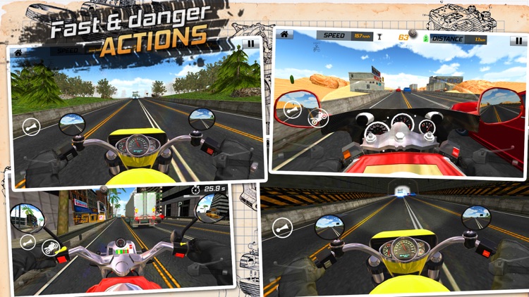 Traffic Rider: Highway Race screenshot-3