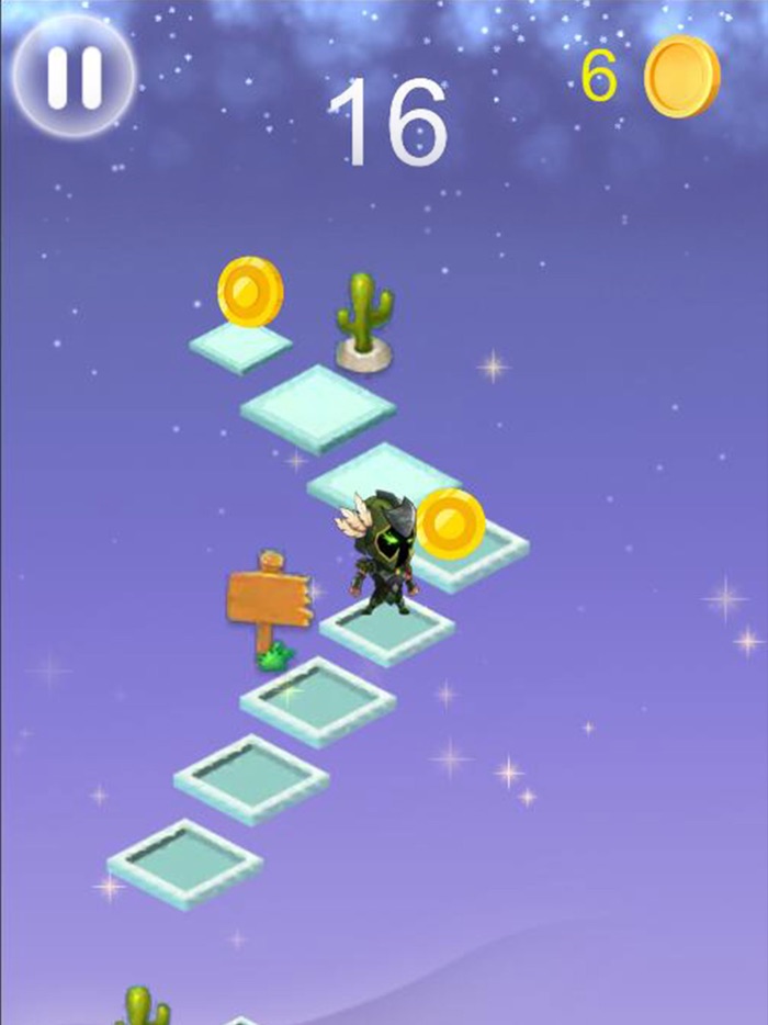 指尖跳一跳：精灵冲刺