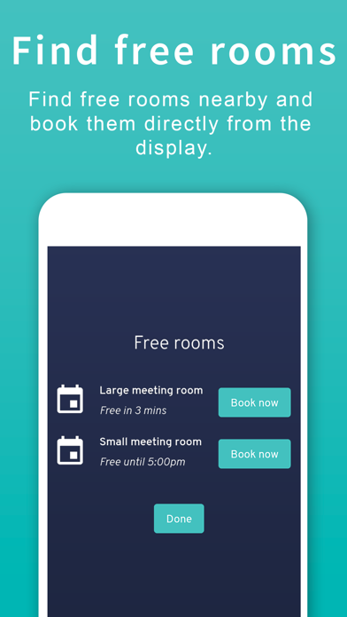 Dash - meeting room display screenshot 4